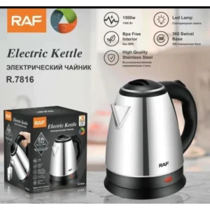 Hervidor Eléctrico RAF Original 2L – Acero Inoxidable