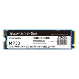 Unidad en estado sólido MP33 M.2 PCIe SSD, 256GB, DC +3.3V