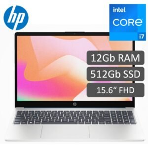 Notebook HP 15-fd0006la 15.6" FHD Core i7-1355U hasta 5GHz 12GB DDR4-3200 (1x4GB / 1x8GB)