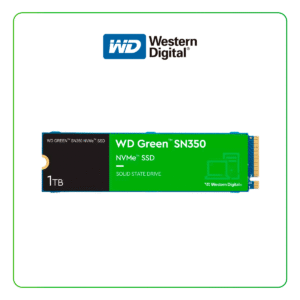 Unidad en estado sólido WD Green SN350 NVMe 1TB M.2 2280, PCIe Gen3 x4 NVMe v1.3