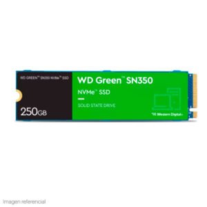 Unidad en estado sólido Western Digital Green SN350 NVMe, 250GB M.2 2280