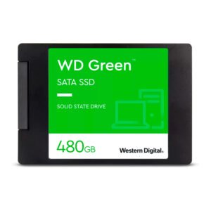 Unidad en estado solido Western Digital Green, WDS480G3G0A, 480GB, SATA 6Gb/s, 2.5"